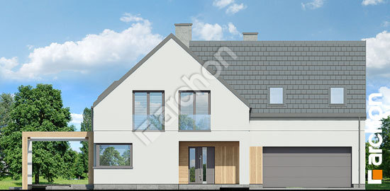 Elewacja frontowa projekt dom w amorfach g2 34c14ae7f0193e4455e7c861c2571471  264