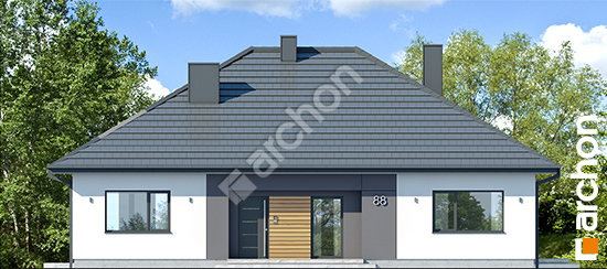 Elewacja frontowa projekt dom w litodorach 1ffb586cc32c2dfe85d7476bb8e7d9e1  264