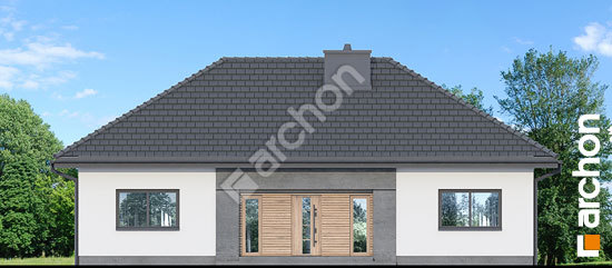 Elewacja frontowa projekt dom w kostrzewach 10 9a1adf4ae42214be0301d172c6e8d277  264