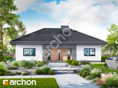 gotowy projekt Dom w kostrzewach 10 