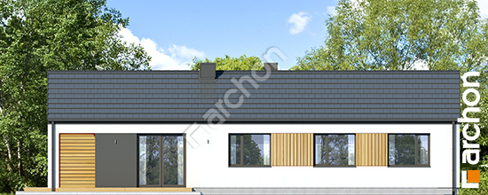 Elewacja ogrodowa projekt dom w supertuniach e 5b972868c16b775d79b0d89cb0869353  267