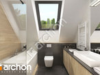 gotowy projekt Dom w papawerach 2 (WE) Wizualizacja łazienki (wizualizacja 3 widok 2)
