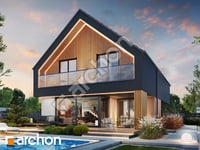 gotowy projekt Dom w wiesiołkach 3 (G2E) OZE 