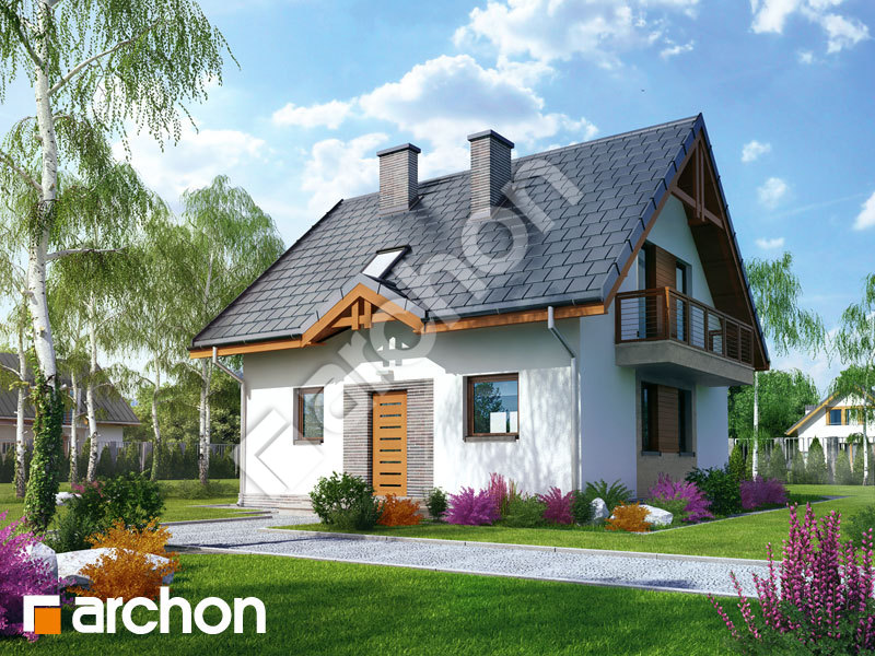 Projekt Domu Dom W Poziomkach 3 Archon