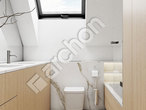 gotowy projekt Dom w cienistkach (A) Wizualizacja łazienki (wizualizacja 3 widok 2)
