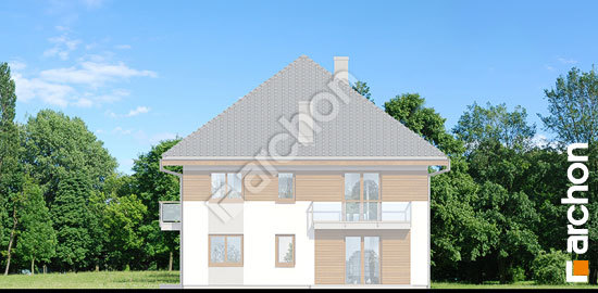 Elewacja boczna projekt dom w kalwilach 2 b 445de54a73b40ef79aaa4398db2b3410  265