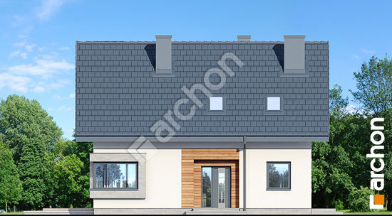 Elewacja frontowa projekt dom w szmaragdach 95738269564127ad1cadf3ebb506919f  264