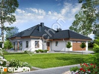 gotowy projekt Dom w nasturcjach widok 1