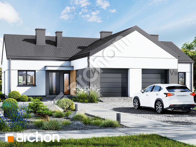 gotowy projekt Dom w michałkach 2 (GR2) widok 1