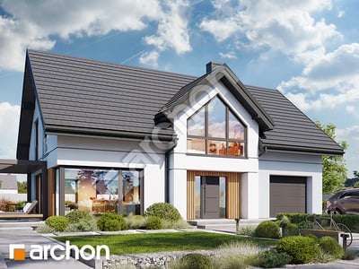 gotowy projekt Dom w balsamowcach 22 (G) 