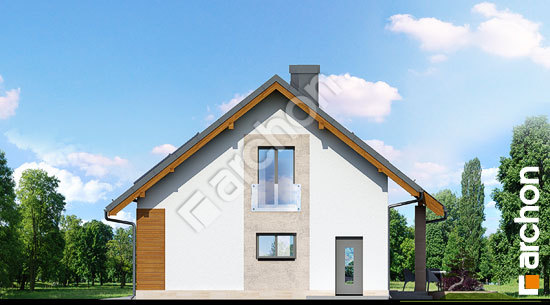 Elewacja boczna projekt dom w wisteriach t df9d15da40827a7d1f8c770072b3c378  265