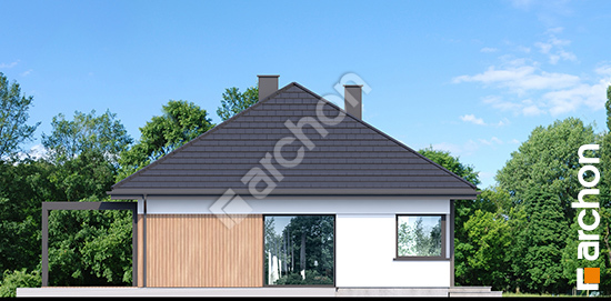 Elewacja boczna projekt dom w tymotkach 2 e d66c11f3c1ced618929f992ae2fd6624  266