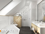 gotowy projekt Dom w balsamowcach 14 (E) Wizualizacja łazienki (wizualizacja 3 widok 3)