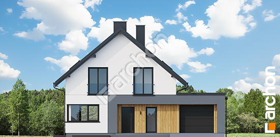 Elewacja frontowa projekt dom w anyzku 4 g e2c47bf92d6fc7ed59bb56a605afaa92  264