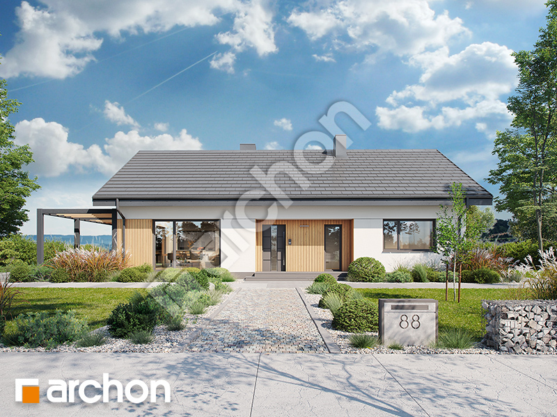 gotowy projekt Dom w lipiennikach 11 widok 2