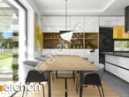 gotowy projekt Dom w narcyzach (R2B) Strefa dzienna (wizualizacja 1 widok 4)