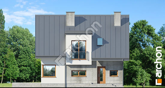 Elewacja frontowa projekt dom w amarylisach 5 w 3778d9179bcc0d07ea03cbf01e7fa6e3  264