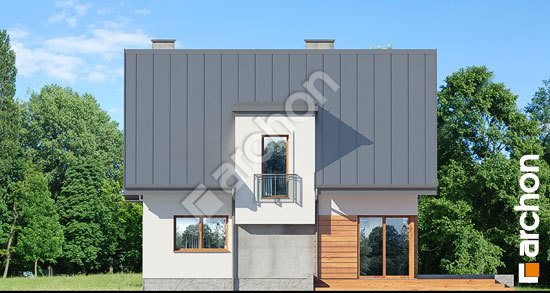 Elewacja ogrodowa projekt dom w amarylisach 5 w 9970c60fda5f418ca40051ad7e5fb253  267