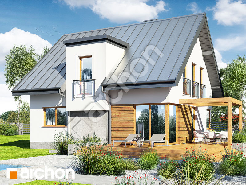 gotowy projekt Dom w amarylisach 5 (W) 