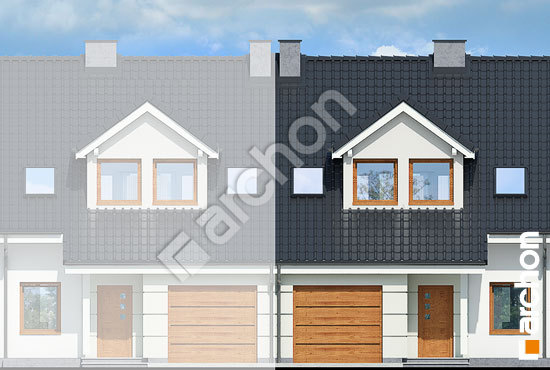 Elewacja frontowa projekt dom w klematisach 7 s ver 3 755078602a45e8bfc28ce519dc8a0e35  264
