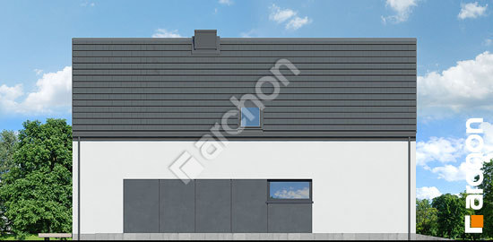 Elewacja boczna projekt dom w papawerach 5 g 92b3fcab44db2245d973cdff3c55bbb6  266