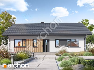 gotowy projekt Dom w kruszczykach 22 (E) OZE 