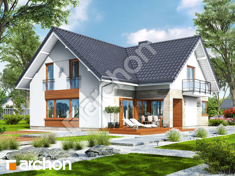 gotowy projekt Dom w orszelinach (G2) widok 1
