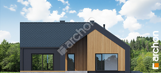 Elewacja ogrodowa projekt dom w marunach e 82e5f951b06f32b25862588e62c84fc3  267