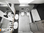 gotowy projekt Dom w szyszkowcach 7 Wizualizacja łazienki (wizualizacja 3 widok 4)