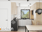 gotowy projekt Dom w kruszczykach 3 (AE) OZE Wizualizacja kuchni 2 widok 1