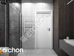 gotowy projekt Dom w stokłosach (G2) Wizualizacja łazienki (wizualizacja 3 widok 3)