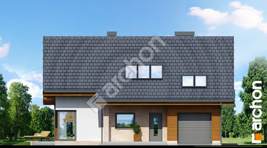 Elewacja frontowa projekt dom w wisteriach ver 2 89465f81a3bd917810125bfd4e20e211  264