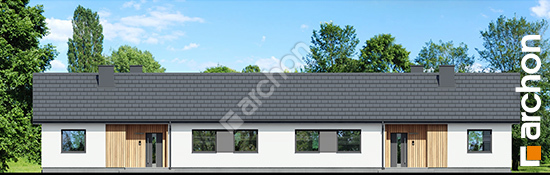 Elewacja frontowa projekt dom w kruszczykach 5 r2 32c0f560774b76b02e735a6b41395793  264