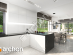 gotowy projekt Dom w jonagoldach 8 (G2) Wizualizacja kuchni 1 widok 3