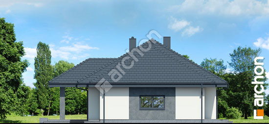 Elewacja boczna projekt dom pod jarzabem 15 g f33736ddec3a58a08abf22e4228b534c  266