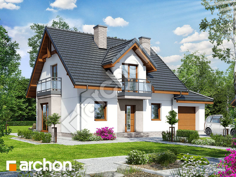 Projekt Domu Dom W Rododendronach 22 Archon
