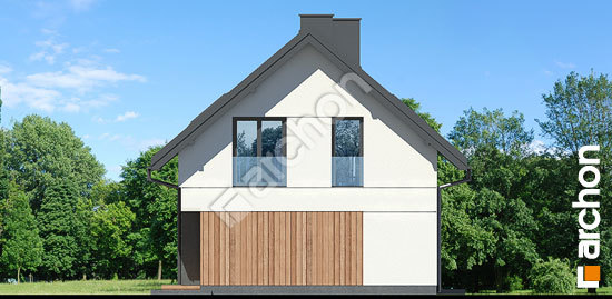 Elewacja boczna projekt dom w motylkach 089de44523f860b62ac18b1cde51d550  266
