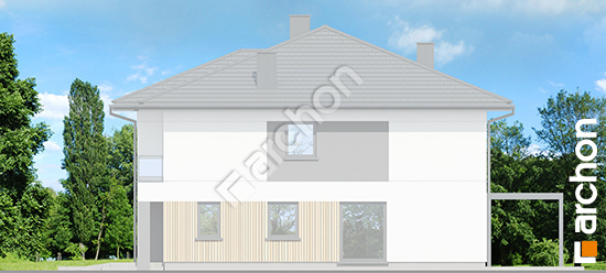 Elewacja boczna projekt willa alisa gb 70b23650c7374c11b6a15f6f586f7585  265