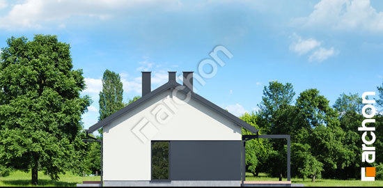 Elewacja boczna projekt dom w kosaccach 2 4831ed082185d0e7afb2dd78539ab551  265