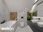 gotowy projekt Dom w aurorach 14 (E) OZE Wizualizacja łazienki (wizualizacja 3 widok 3)