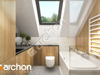 gotowy projekt Dom w bukszpanach (GE) OZE Wizualizacja łazienki (wizualizacja 3 widok 1)