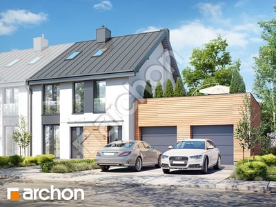 gotowy projekt Dom w bratkach 15 (R2B) 