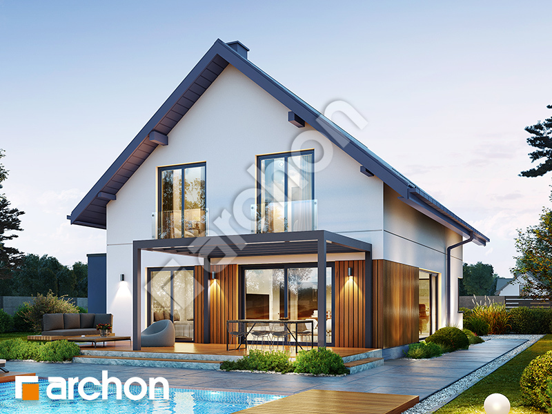 gotowy projekt Dom w anyżku 7 (GE) widok 2