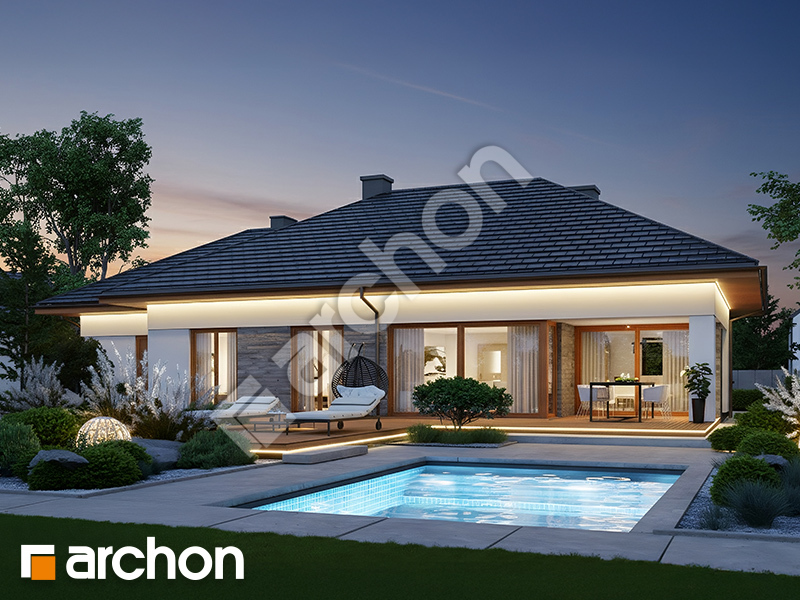 gotowy projekt Dom w przebiśniegach 24 (G) 