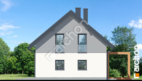 Elewacja boczna projekt dom w lucernie 10 e oze 70a60bcdad6740a032aed9146793cde9  265