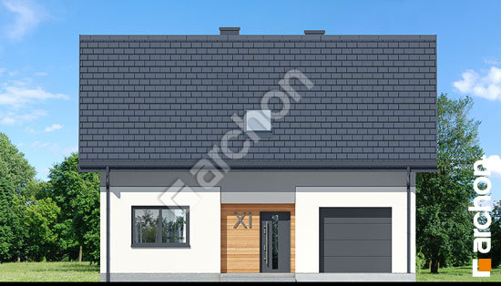 Elewacja frontowa projekt dom w lucernie 10 e oze ef577529d63ec555237e743fff632f6a  264