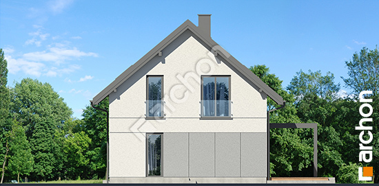 Elewacja boczna projekt dom w winorosli 4 e oze a28aef0452d40574b8b34dfe06af6ecf  265