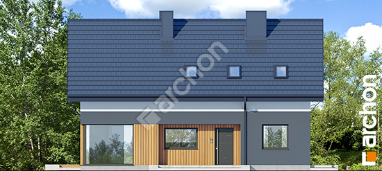 Elewacja frontowa projekt dom w wisteriach 23 545800b5060c18be1052a515ed717047  264