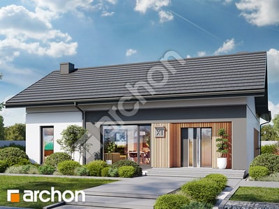 gotowy projekt Dom w alkannach (E) 