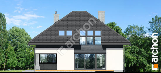 Elewacja ogrodowa projekt dom w ametystach g2 950f433c08e9117a6482f015a516cd23  267